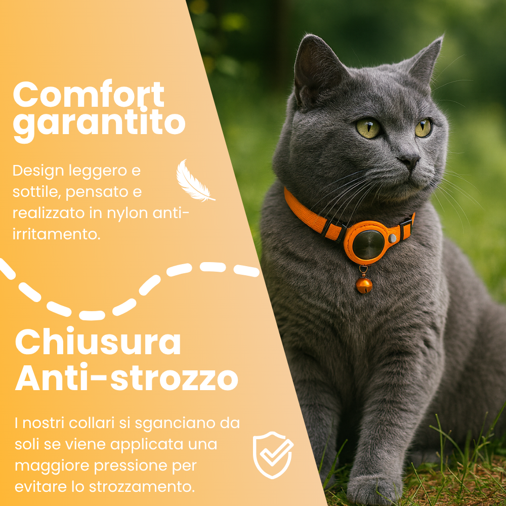 OrmeoCollar™- Localizzatore per Gatti