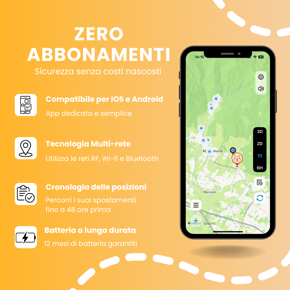 OrmeoCollar™- Localizzatore per Cani